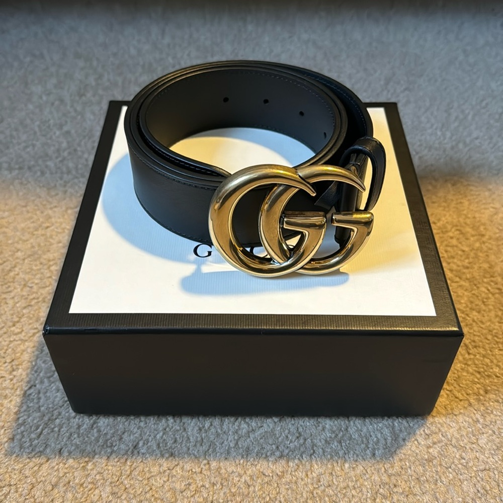 Gucci Belt Size 85 WORN ONCE!!